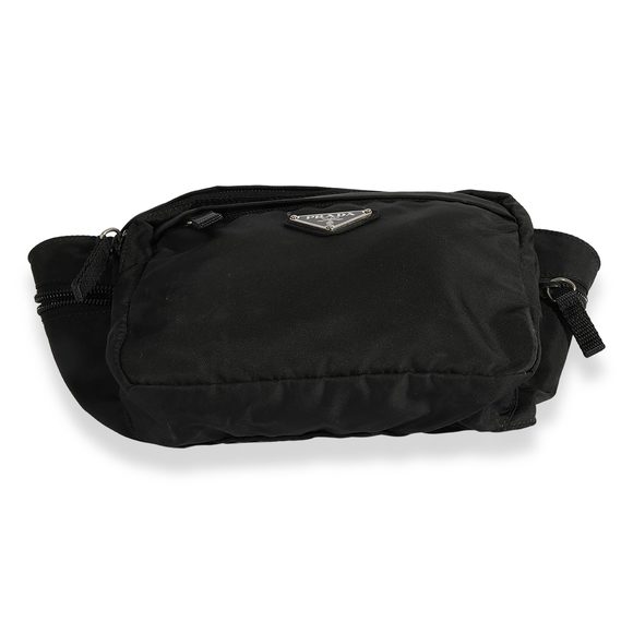Prada Black Nylon Sport Waist Bag - Picture 6 of 8